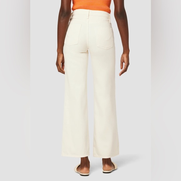 Hudson Rosie High Rise Wide Leg Ankle Jean Ecru Vintage 33 - Picture 3 of 9